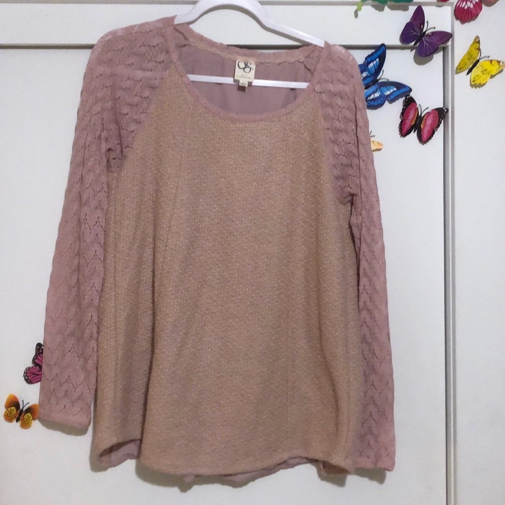 Lovely mauve One September long sleeve top